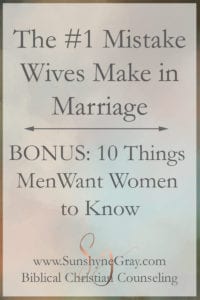 marriage advice for wives