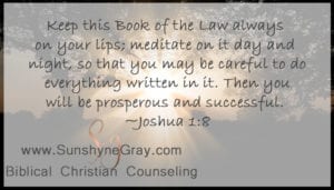 joshua 1:8 bible verse