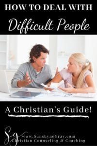 How to Deal with difficult people