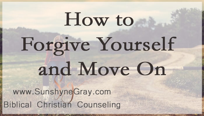 forgive yourself and move on