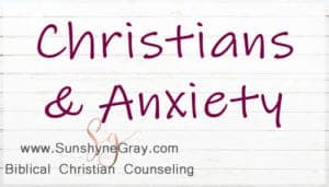 anxious christians