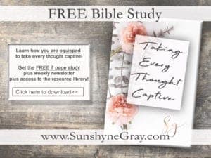 take every thought captive bible study