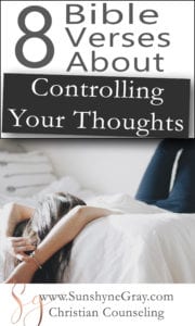 bible verses about controlling your thoughts