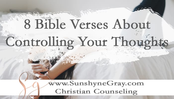 how to control your thoughts with bible verses