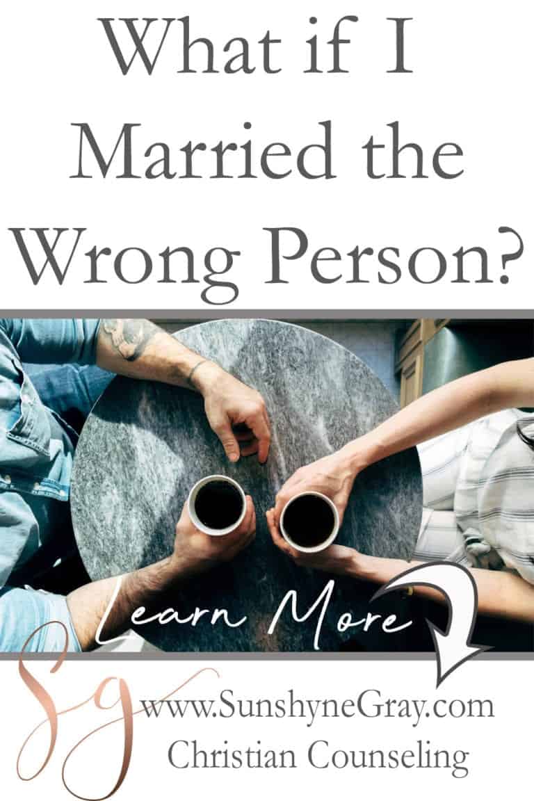 "What If I Married The Wrong Person?" - Christian Counseling