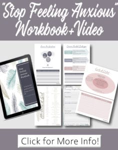 anxiety workbook example