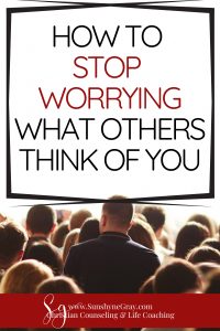 picture of people stop worrying what others think