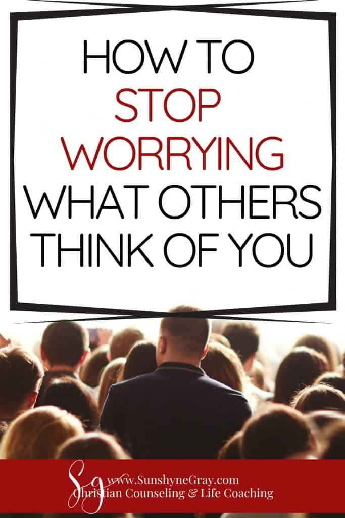 picture of people stop worrying what others think