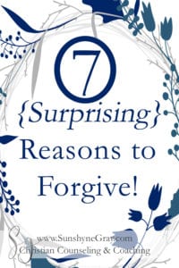 7 benefits of forgiveness