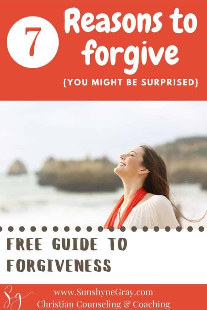 7 Benefits of Forgiveness - Christian Counseling