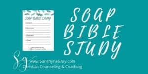 SOAP BIBLE STUDY