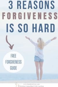 Why is forgiveness is so hard