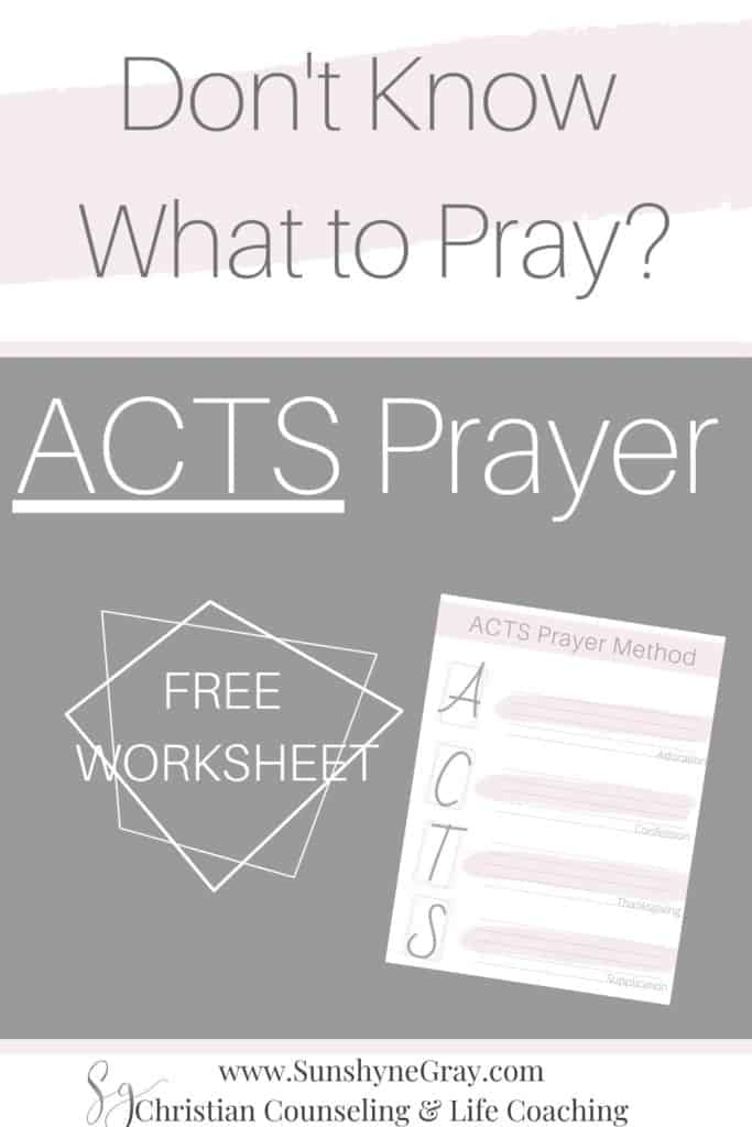 acts prayer