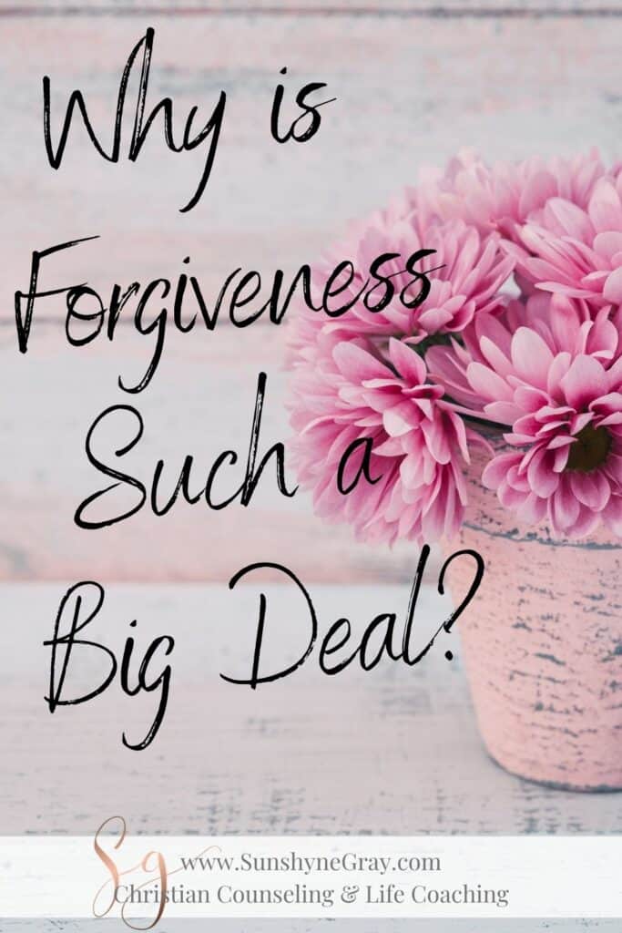 title Why is Forgiveness Such a Big Deal