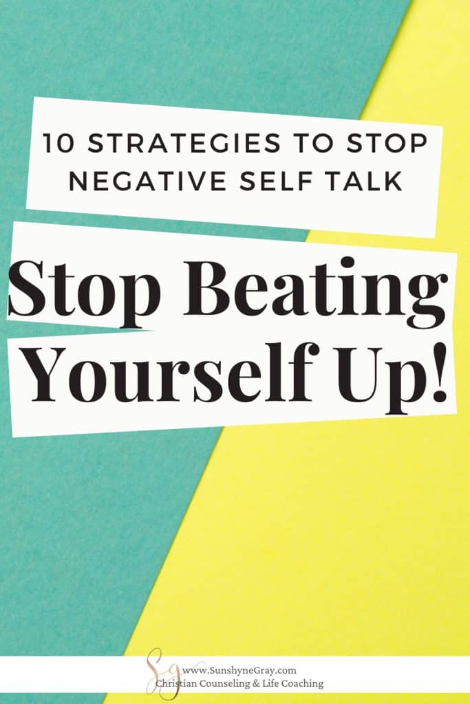 title: 10 strategies to stop negative self talk