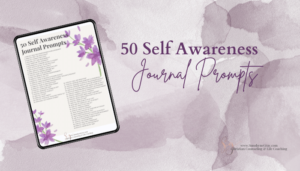 title: 50 self awareness journal prompts