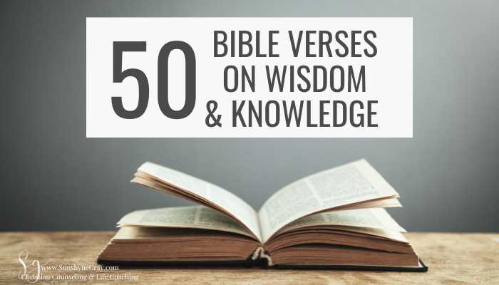 50 bible verses on wisdom and knowledge
open book picture