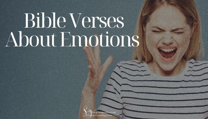 girl screaming; title: bible verses about emotions