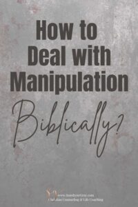 title: how to deal with manipulation biblically? background dark metal