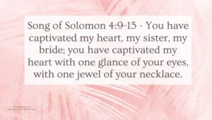 Song of Solomon 4:9-15
