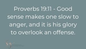 Proverbs 19:11